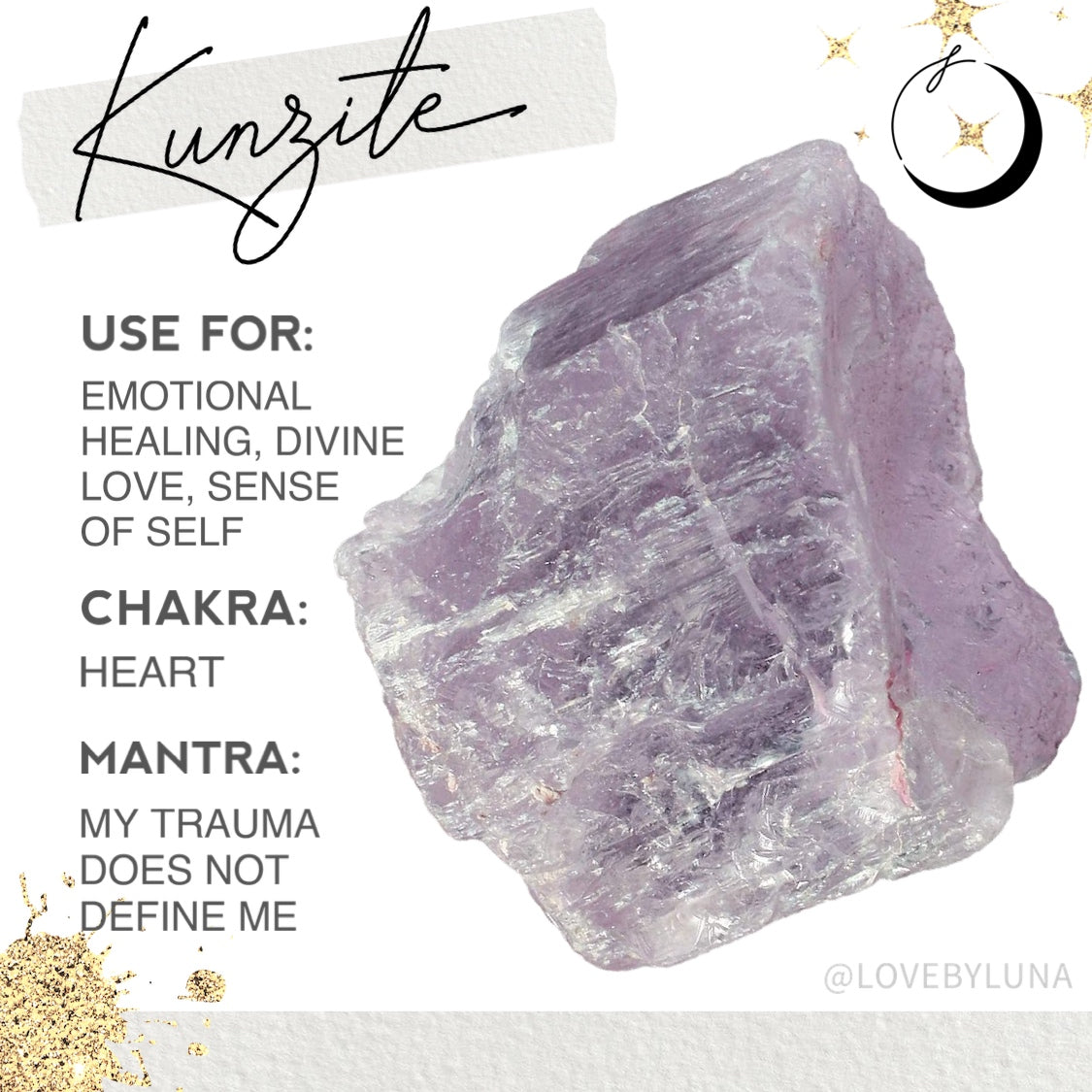 Kunzite Meanings, Healing Properties, Uses & Rituals