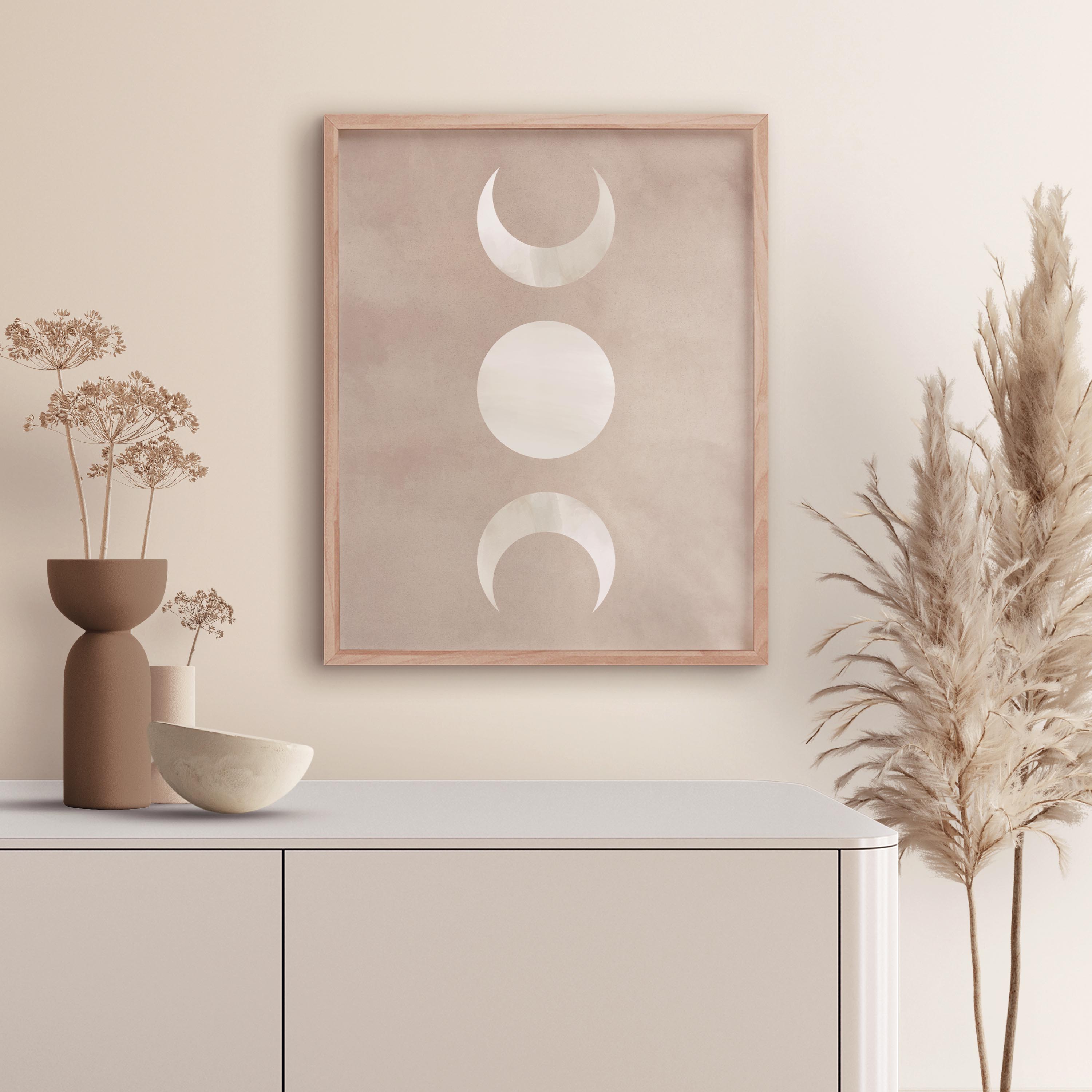 Desert Moonrise #2 Framed Print (No Mat) – Love By Luna