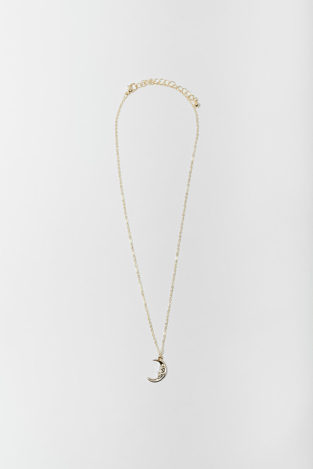 Simple Vintage Crescent Necklace