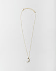 Simple Vintage Crescent Necklace