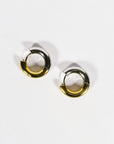 Ava Two Tone Hoops