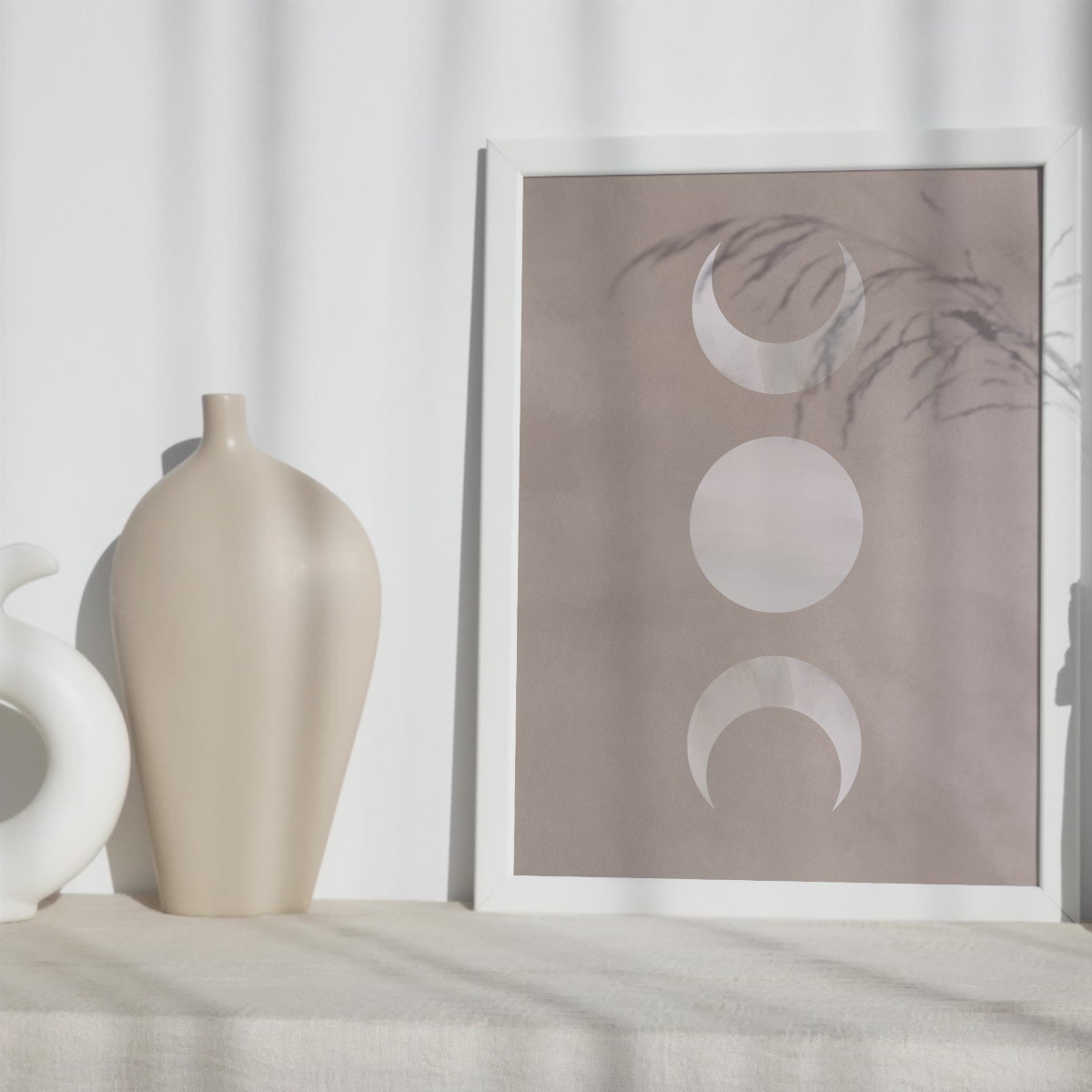 Desert Moonrise #2 Framed Print (No Mat) – Love By Luna