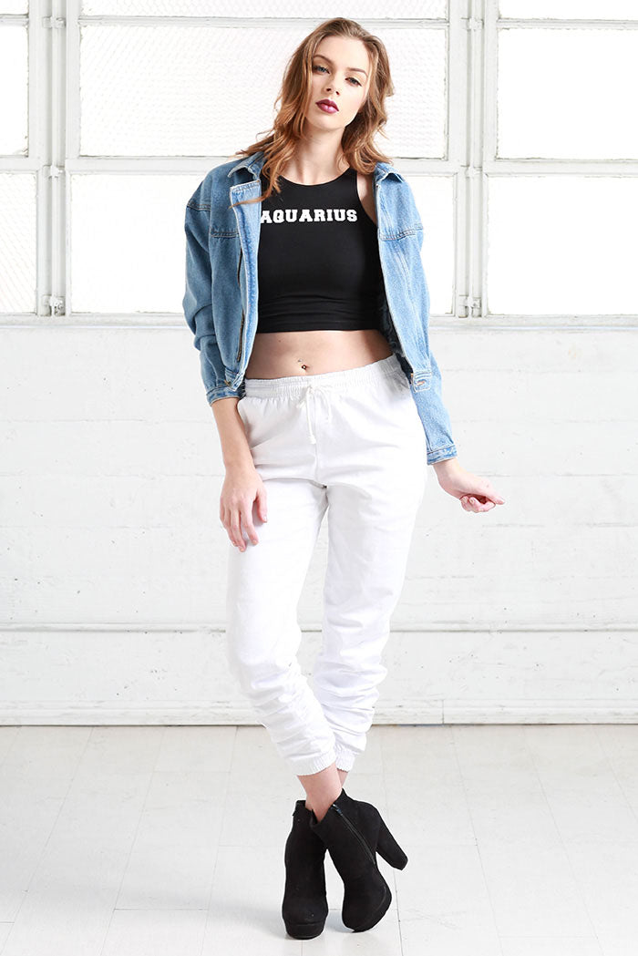 aquarius crop top shirt from love by luna