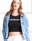 Capricorn Crop Top