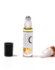 Energize + Citrine Gem Juice Rollerball from love by luna - tumbled citrine, ginger, bergamot, black pepper, blood orange
