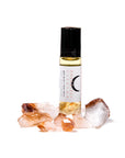 Energize + Citrine Gem Juice Rollerball from love by luna - tumbled citrine, ginger, bergamot, black pepper, blood orange