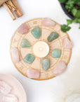 Zodiac Wheel Crystal Grid