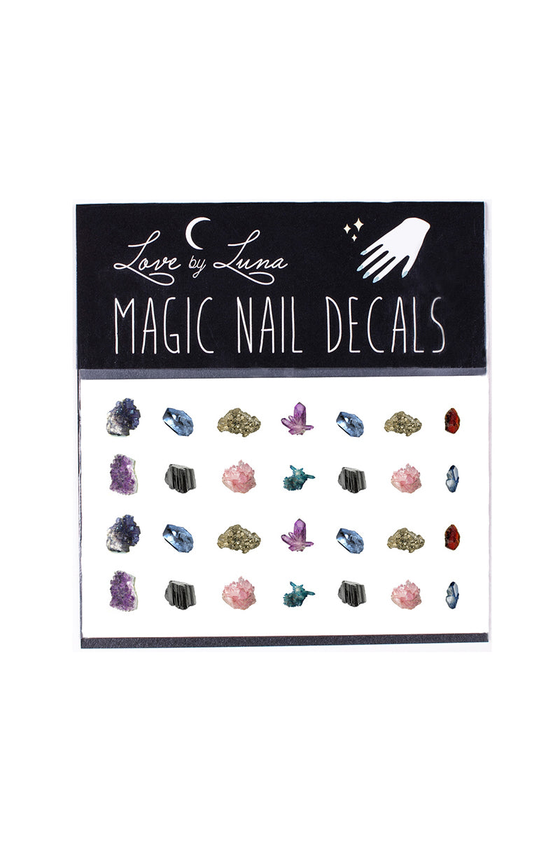 gems nail decals crystals