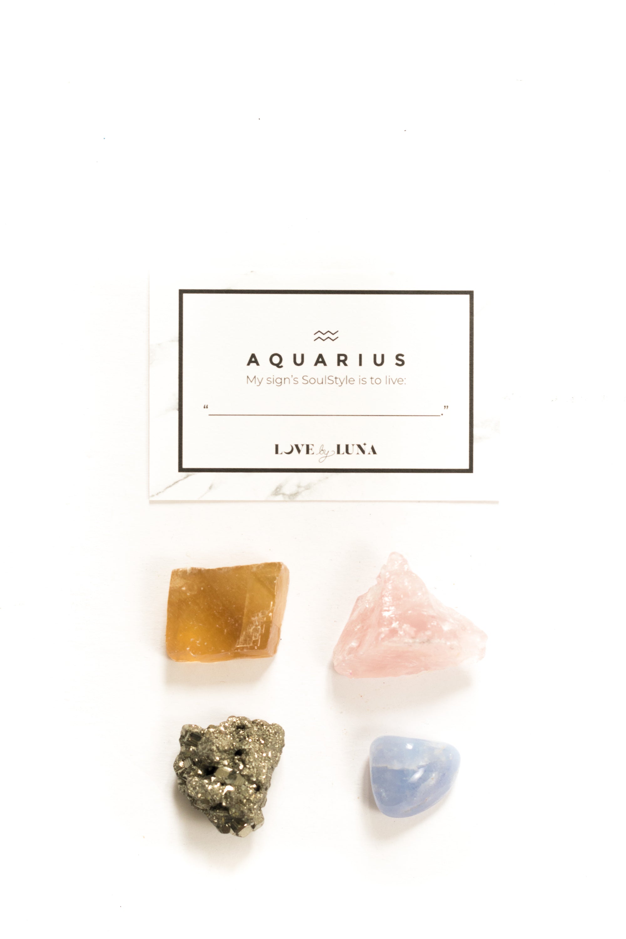 Aquarius Crystal Set