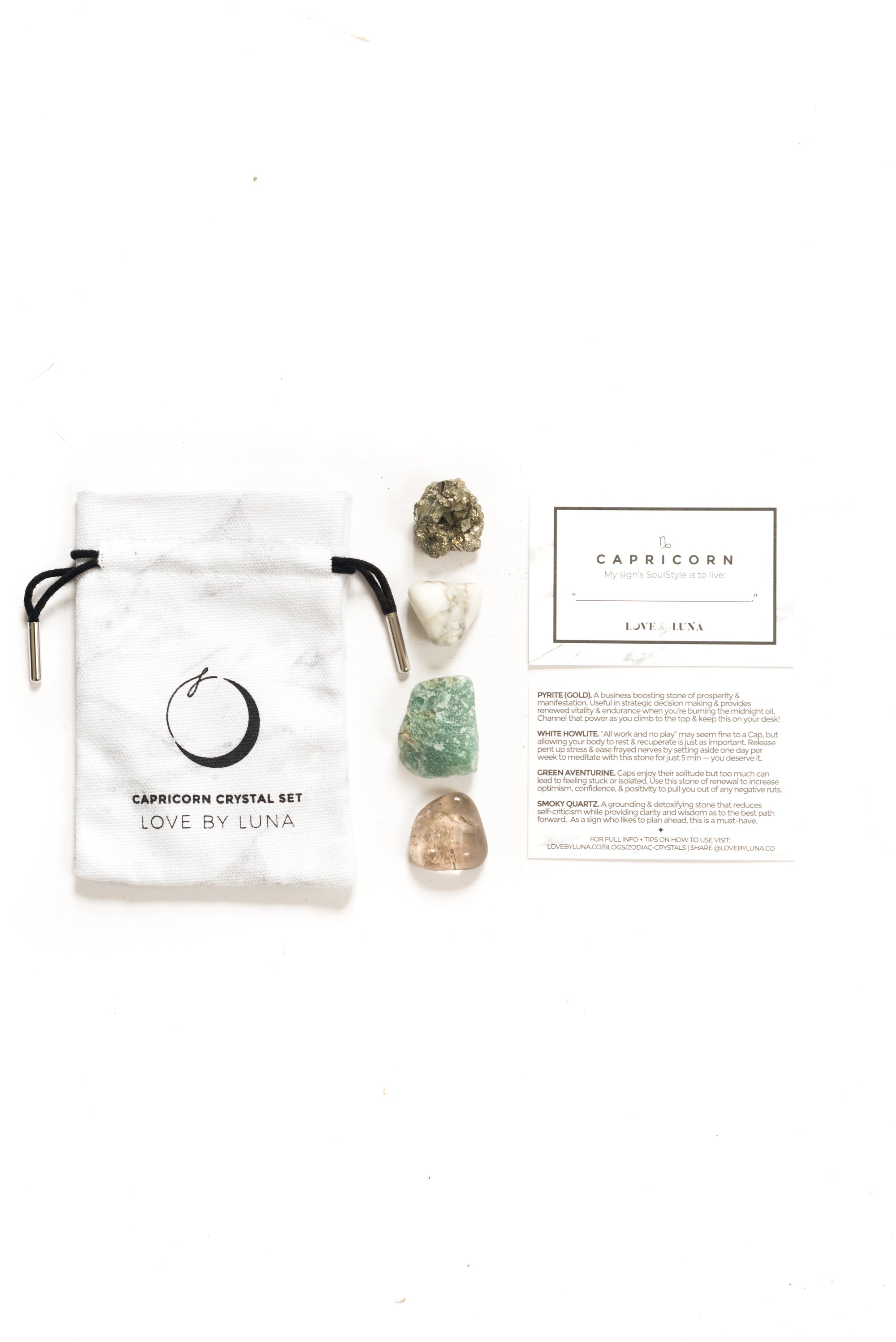 Capricorn Crystal Set