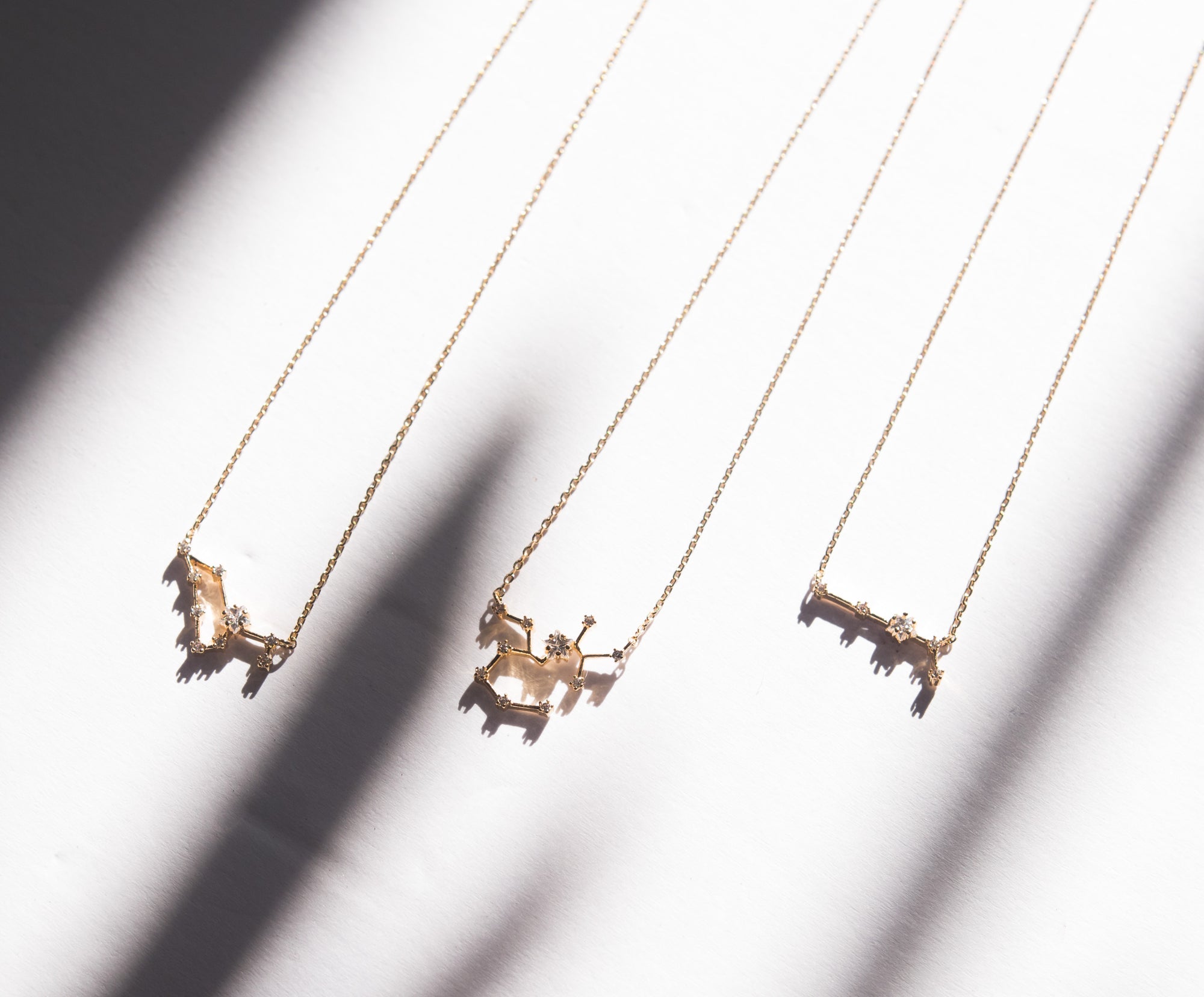 Sagittarius Constellation Necklace - Gold & Silver (14 Karat Gold / 24 Karat White Gold Dipped Options)