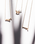 Sagittarius Constellation Necklace - Gold & Silver (14 Karat Gold / 24 Karat White Gold Dipped Options)