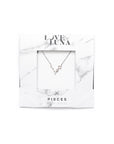 Pisces Constellation Necklace - Gold & Silver (14 Karat Gold / 24 Karat White Gold Dipped Options)