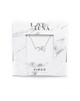 Virgo Constellation Necklace - Gold & Silver (14 Karat Gold / 24 Karat White Gold Dipped Options)