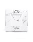Aries Constellation Necklace - Gold & Silver (14 Karat Gold / 24 Karat White Gold Dipped Options)