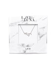 Leo Constellation Necklace - Gold & Silver (14 Karat Gold / 24 Karat White Gold Dipped Options)
