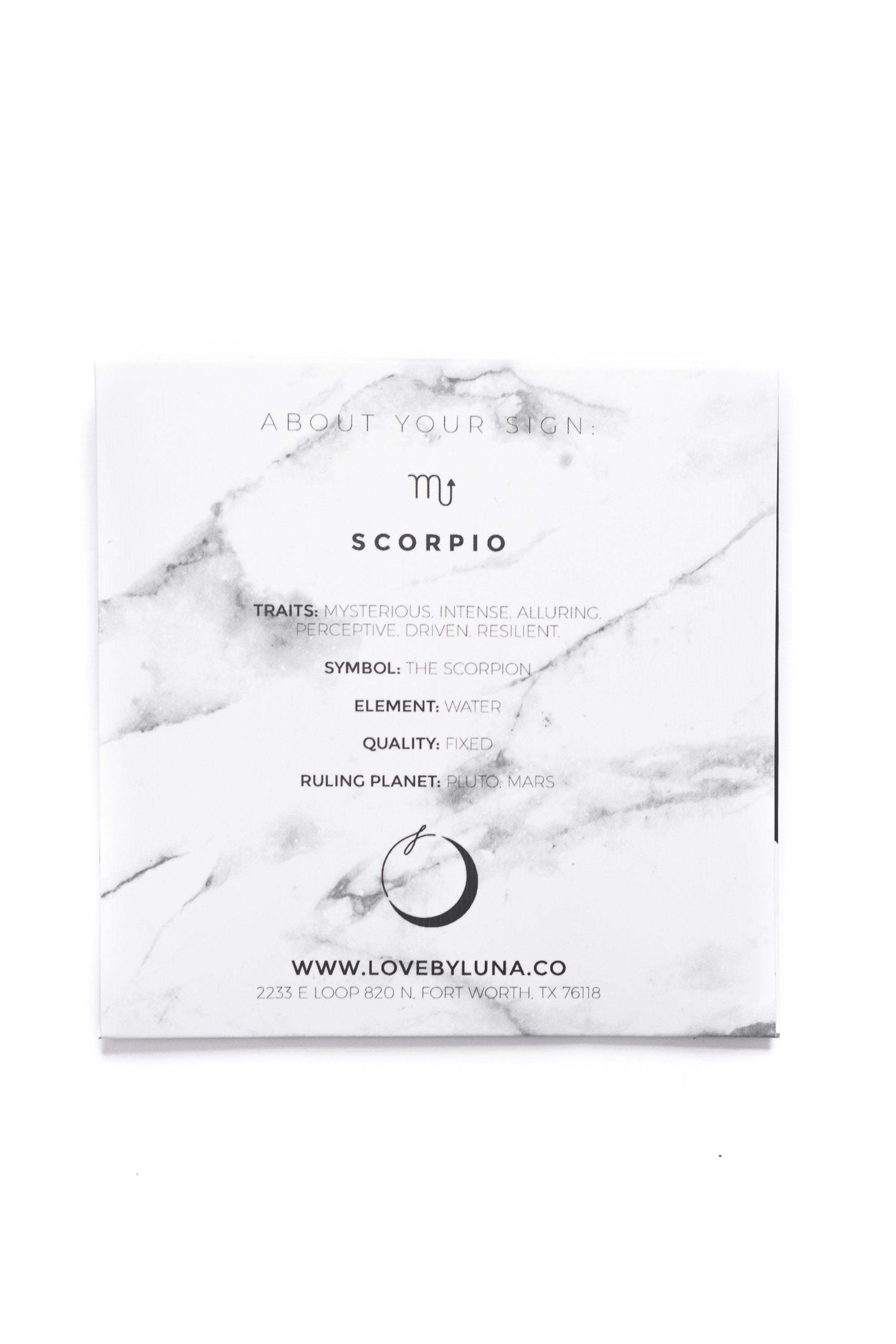 Scorpio Constellation Necklace - Gold & Silver (14 Karat Gold / 24 Karat White Gold Dipped Options)