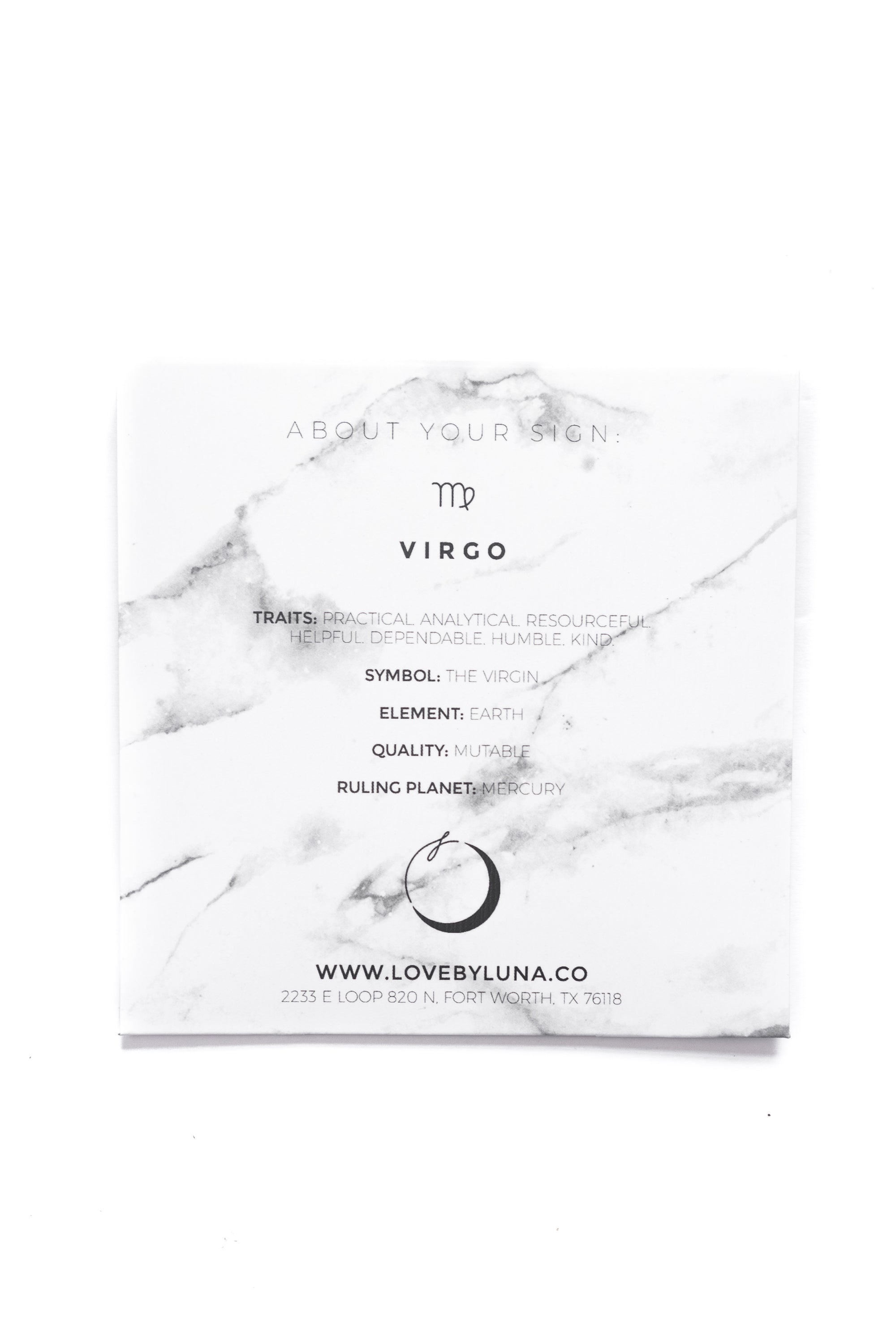 Virgo Constellation Necklace - Gold & Silver (14 Karat Gold / 24 Karat White Gold Dipped Options)