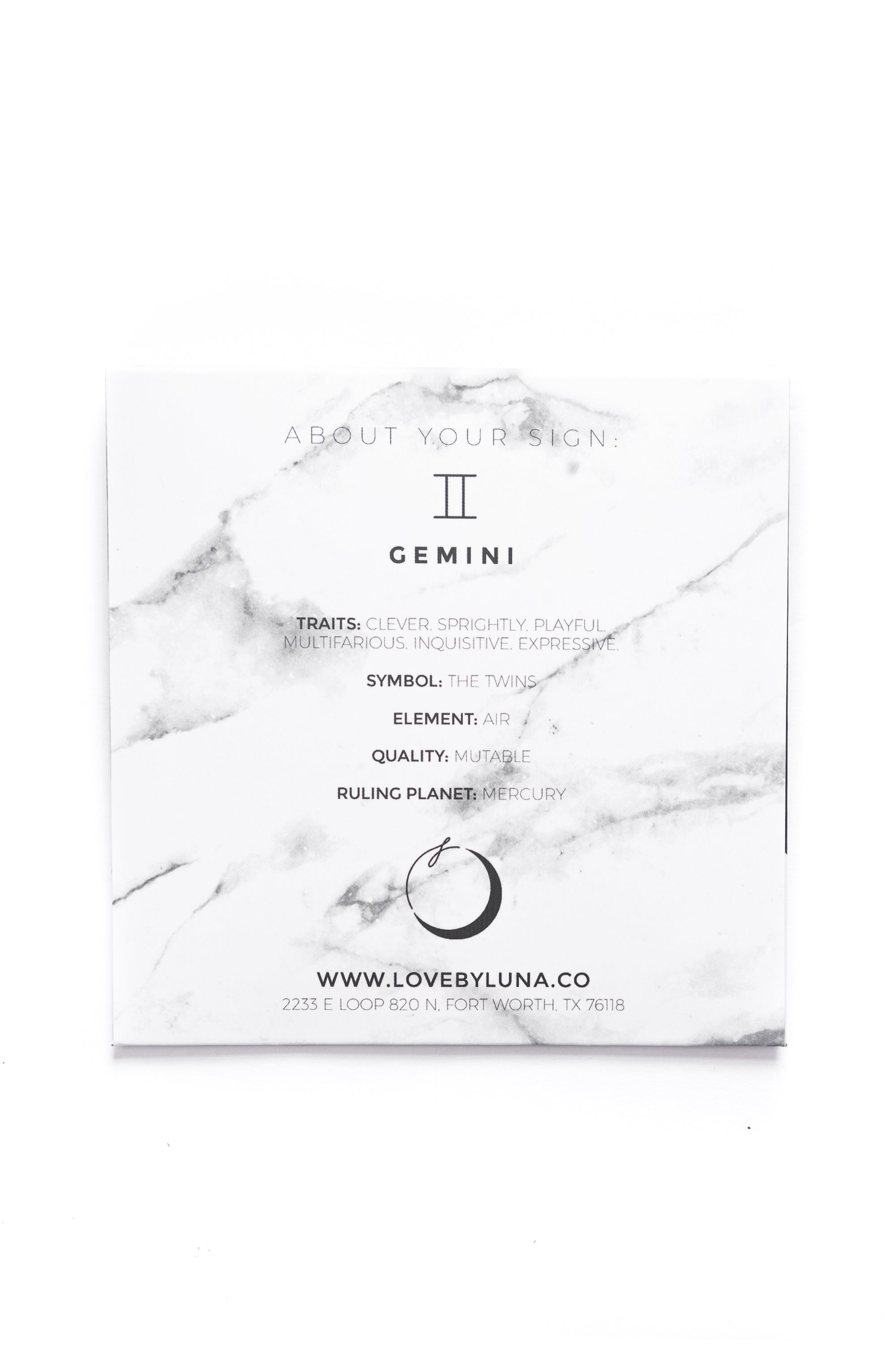 Gemini Constellation Necklace - Gold & Silver (14 Karat Gold / 24 Karat White Gold Dipped Options)