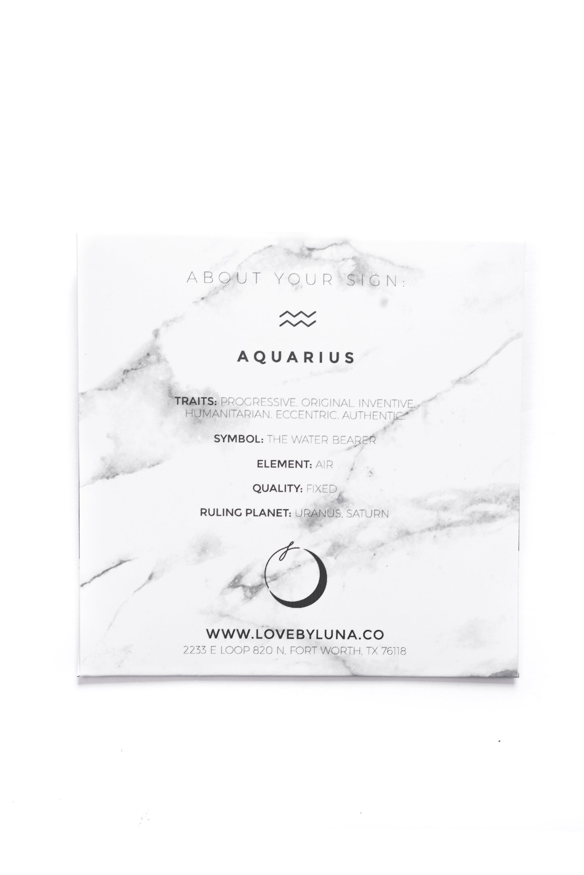 Aquarius Constellation Necklace - Gold & Silver (14 Karat Gold / 24 Karat White Gold Dipped Options)