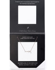 Aries Constellation Necklace - Gold & Silver (14 Karat Gold / 24 Karat White Gold Dipped Options)