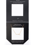 Aries Constellation Necklace - Gold & Silver (14 Karat Gold / 24 Karat White Gold Dipped Options)