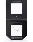 Leo Constellation Necklace - Gold & Silver (14 Karat Gold / 24 Karat White Gold Dipped Options)