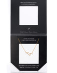 Leo Constellation Necklace - Gold & Silver (14 Karat Gold / 24 Karat White Gold Dipped Options)