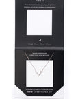 Pisces Constellation Necklace - Gold & Silver (14 Karat Gold / 24 Karat White Gold Dipped Options)