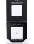 Capricorn Constellation Necklace - Gold & Silver (14 Karat Gold / 24 Karat White Gold Dipped Options)