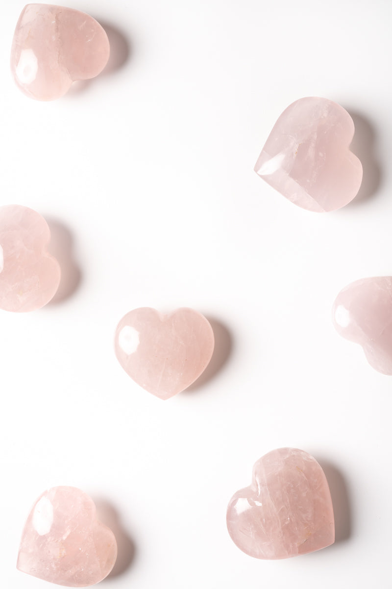 Rose Quartz - Heart