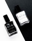 new moon full moon nail polish duo white black