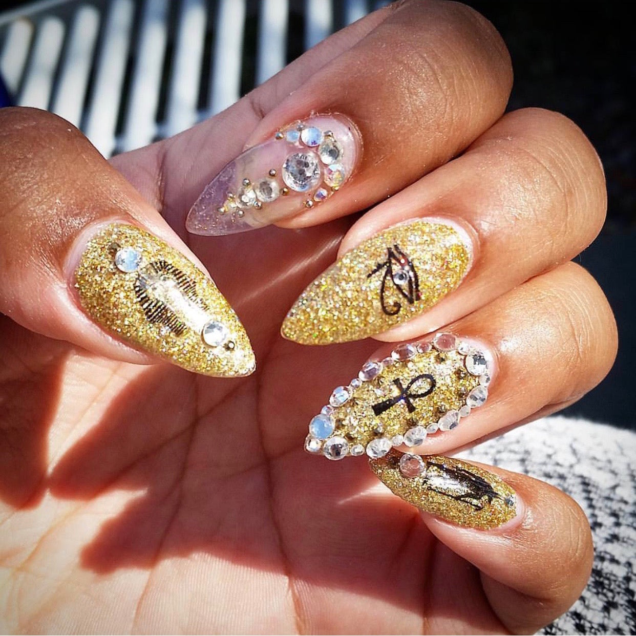 Egyptian Nail Decal Set