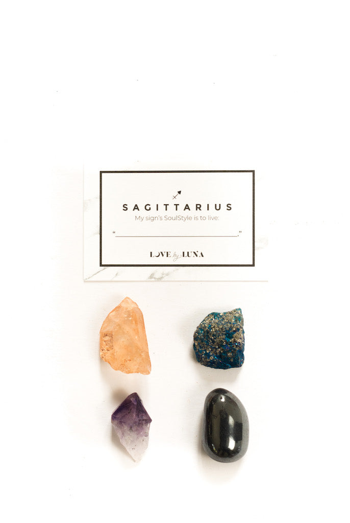 Sagittarius Crystal Set