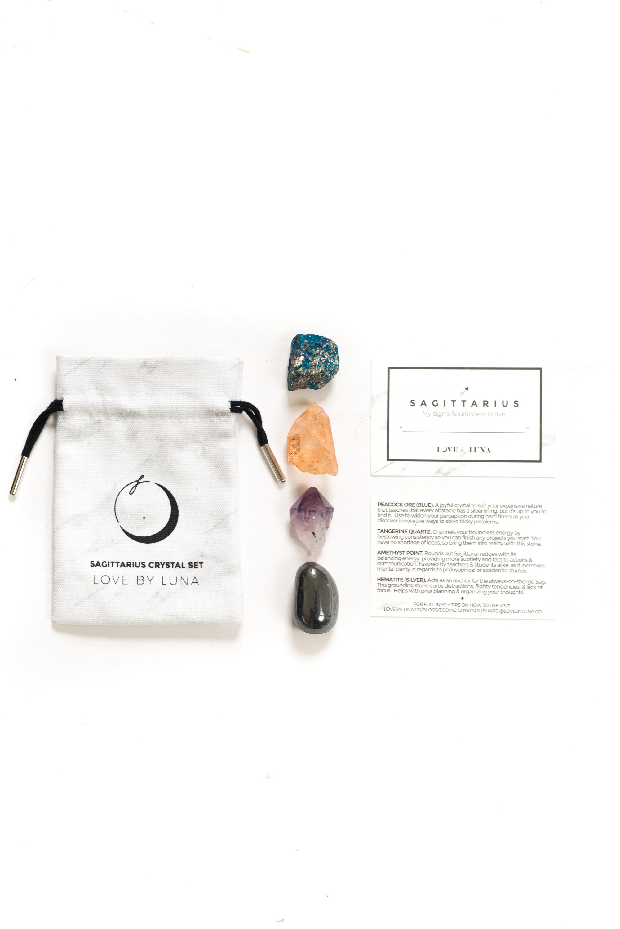 Sagittarius Crystal Set