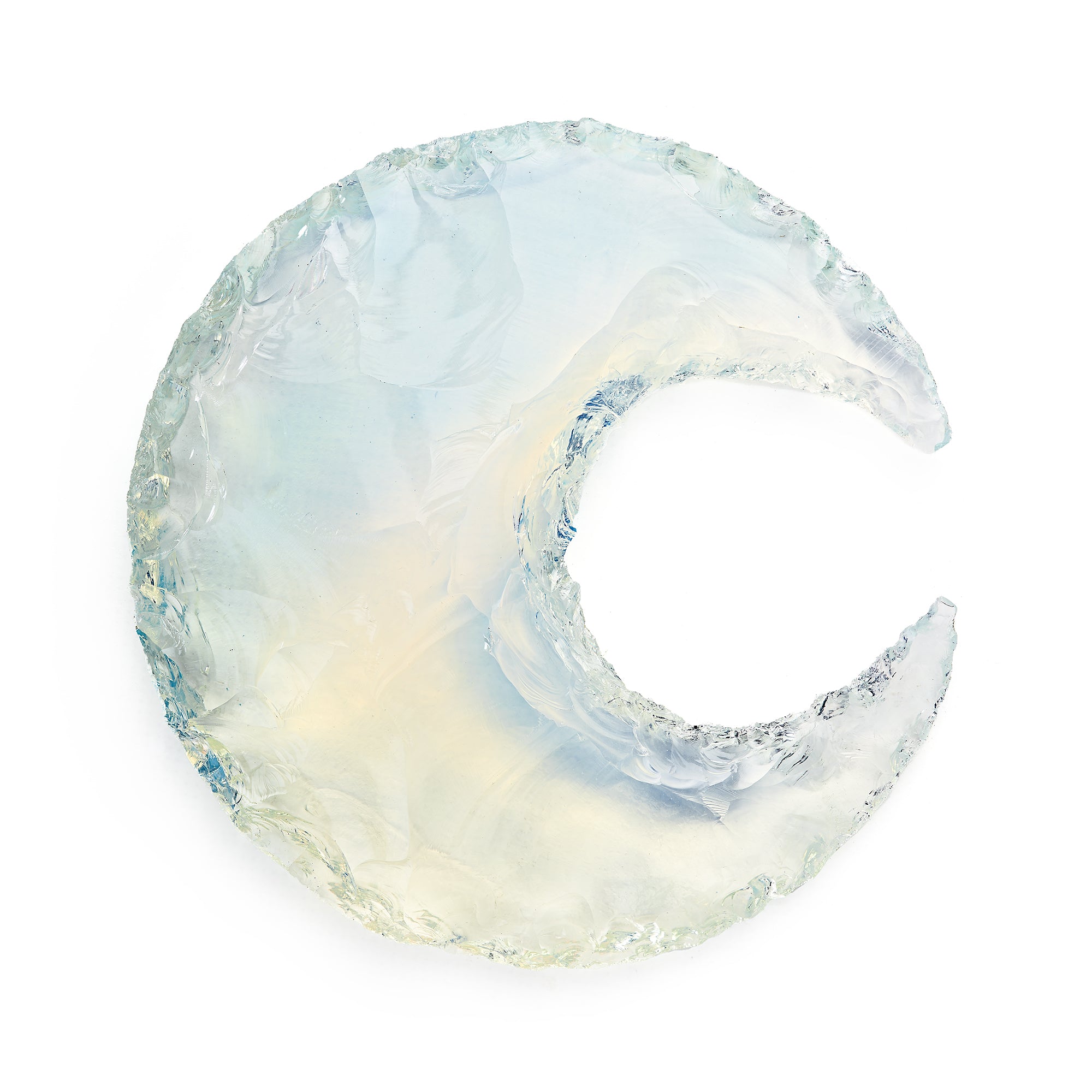 Opalite Crescent Moon