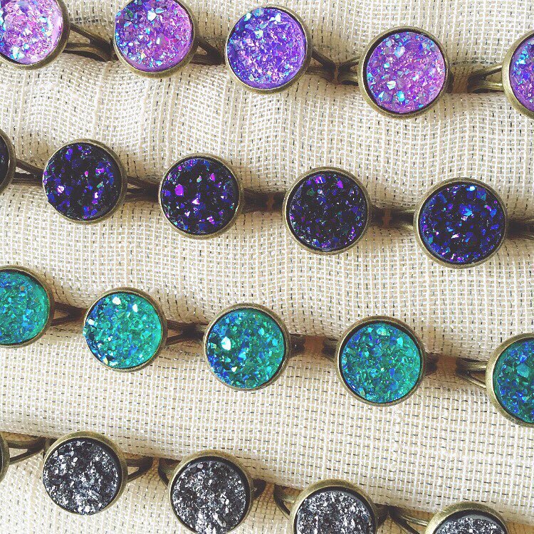 Mystery Druzy Ring
