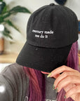 Mercury Made Me Do It Embroidered Baseball Cap