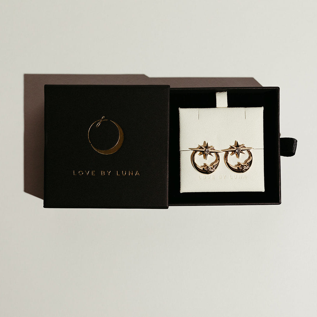 Midnight Star Earrings