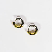 Ava Two Tone Hoops