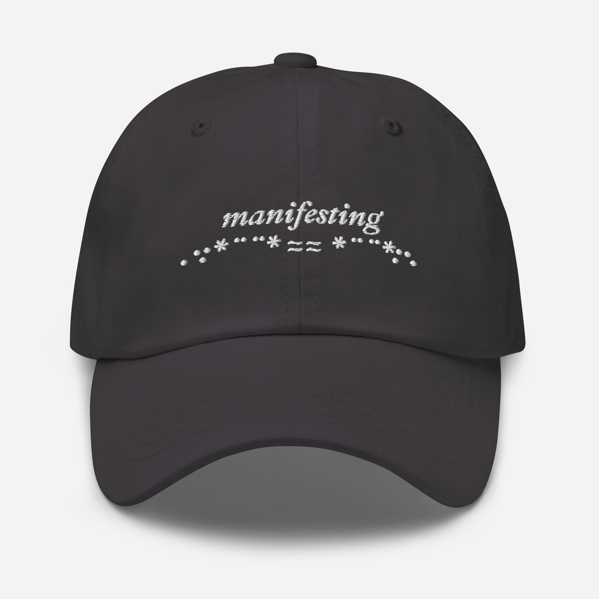 Busy Manifesting Embroidered Baseball Cap