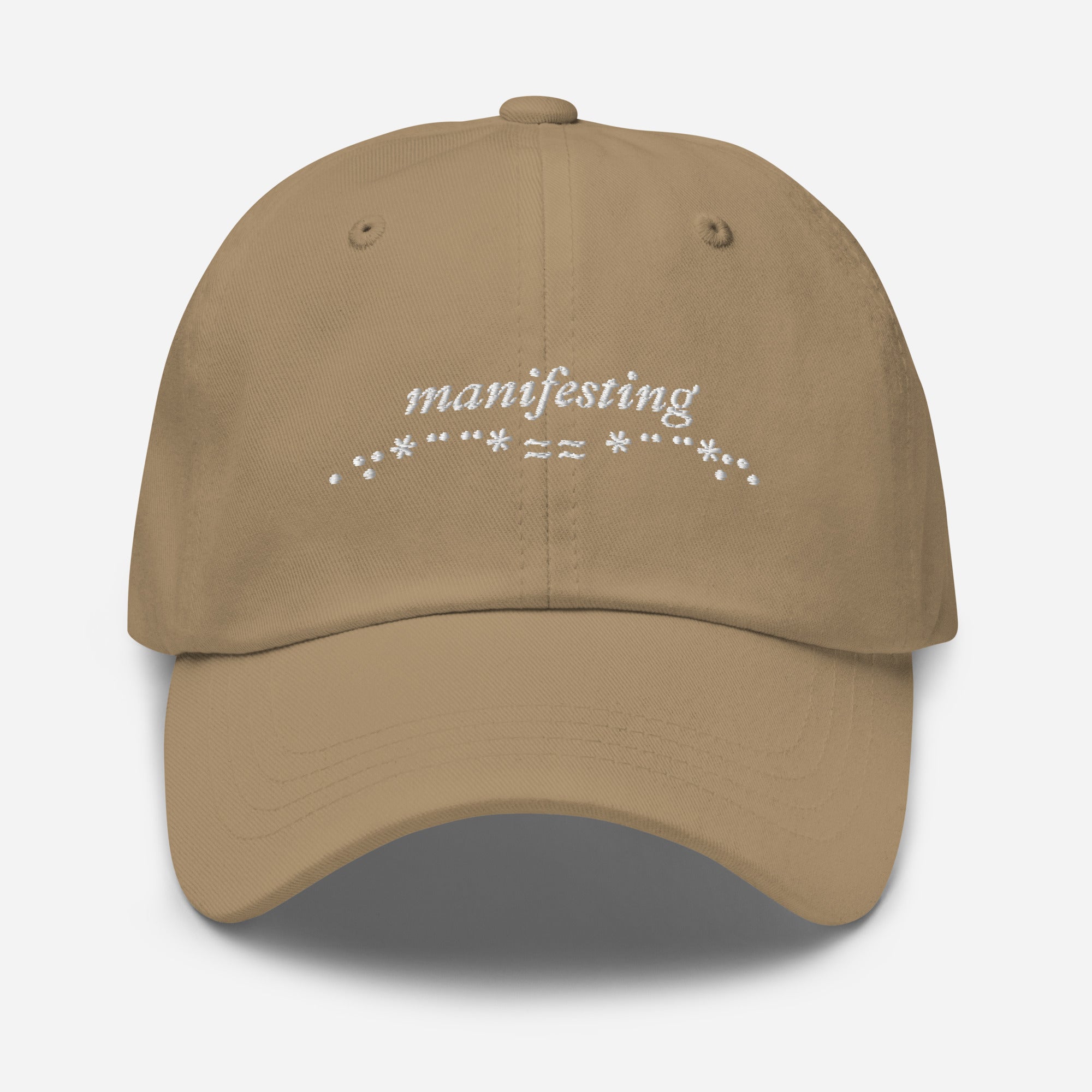 Busy Manifesting Embroidered Baseball Cap