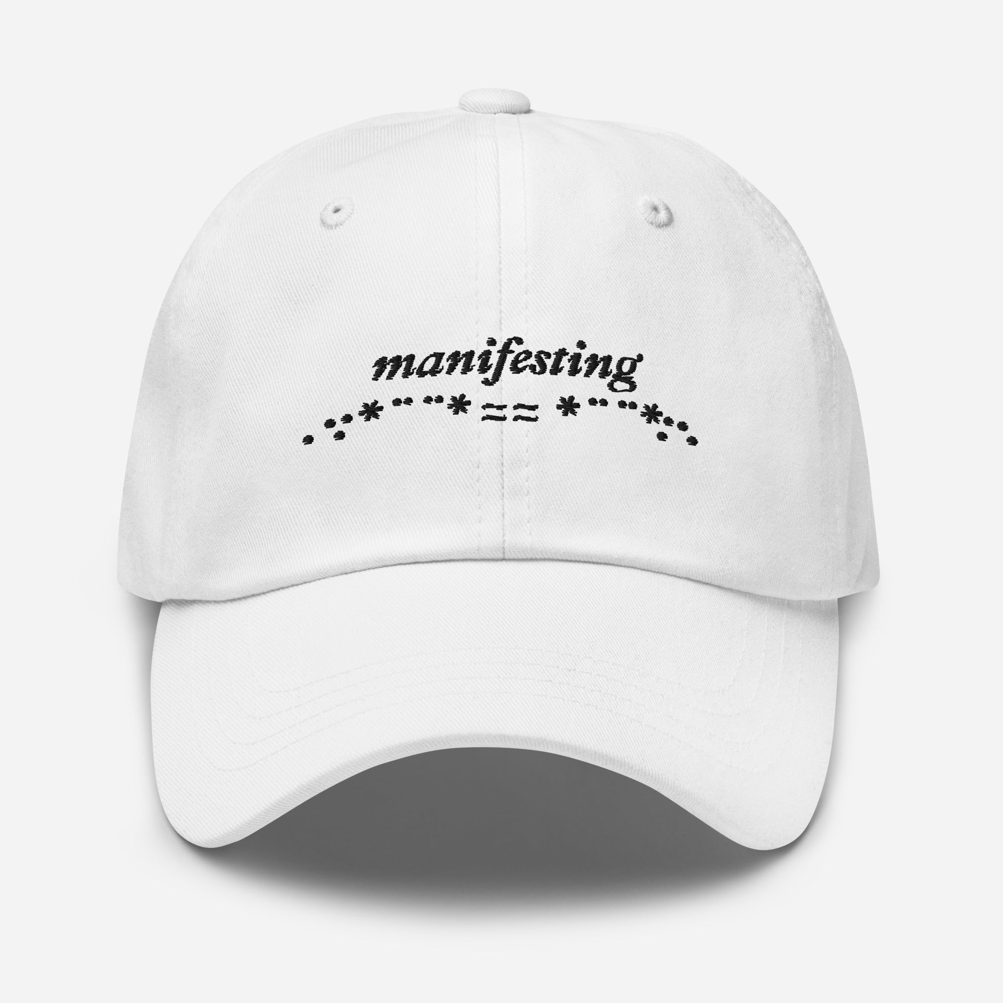 Busy Manifesting Embroidered Baseball Cap