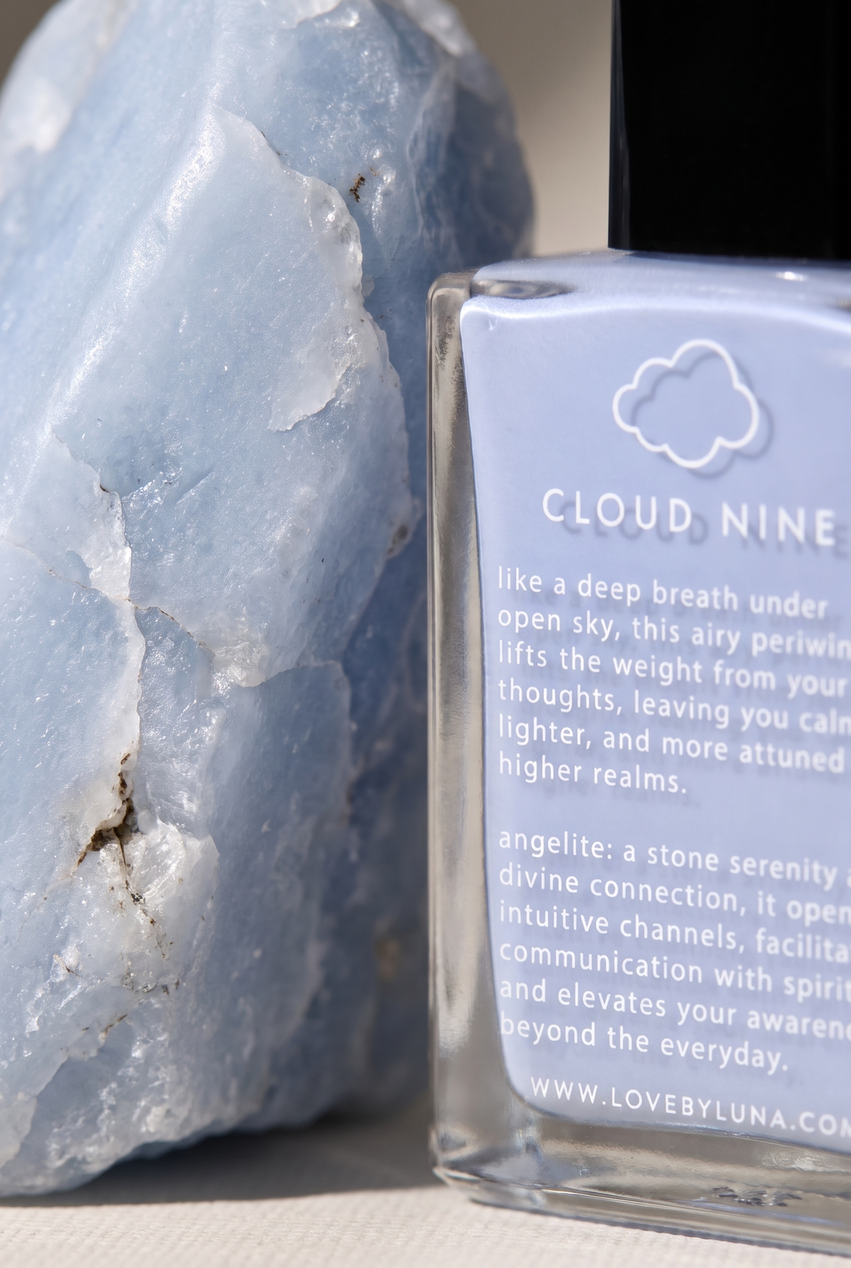 Cloud Nine Nail Polish - macro