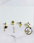 Cosmic Charm Earring Set