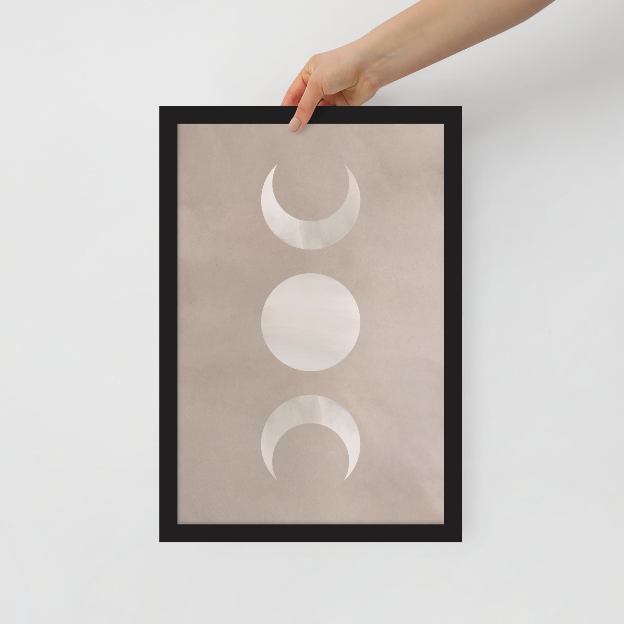 Desert Moonrise #2 Framed Print (No Mat) – Love By Luna