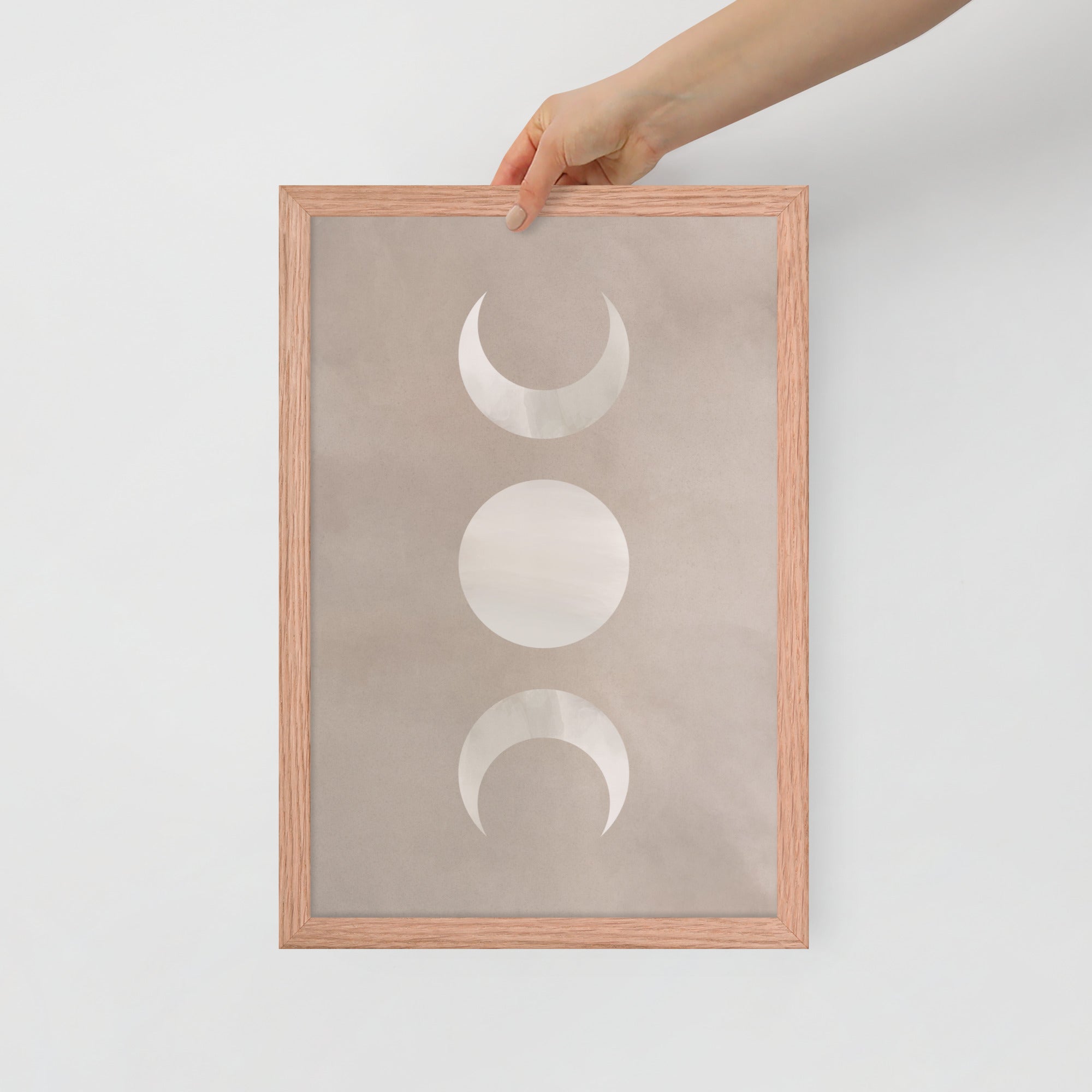 Desert Moonrise #2 Framed Print (No Mat) – Love By Luna