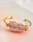 Rose Quartz Bangle