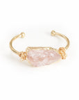 Rose Quartz Bangle