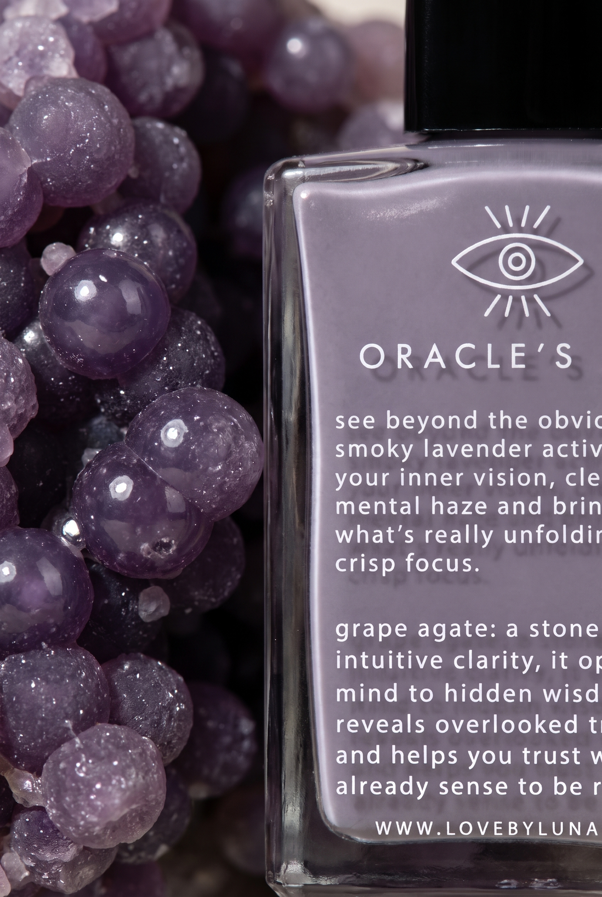 Oracle's Eye Nail Polish - macro